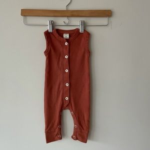 NWOT Kate Quinn organic cotton sleeveless union suit one piece romper